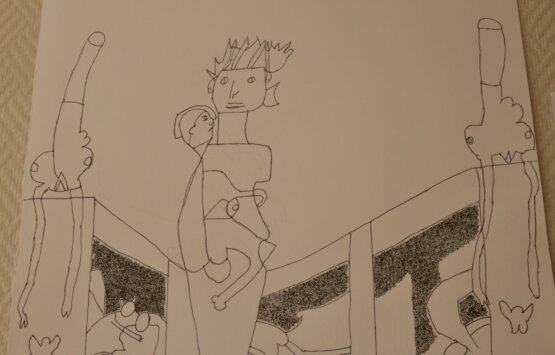 close-up-tekening